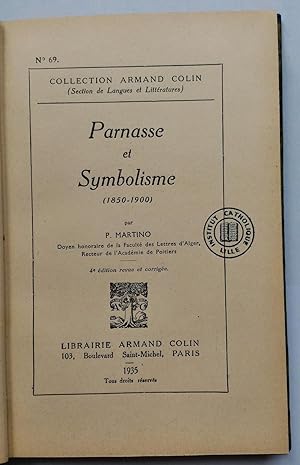 PARNASSE et SYMBOLISME (1850-1900)