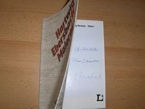 Imagen del vendedor de HARTWIG EBERSBACH MALEREI *. + 2 AUTOGRAPHEN. a la venta por Antiquariat am Ungererbad-Wilfrid Robin