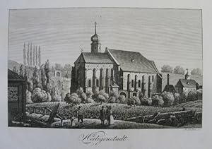 Heiligenstadt. Kupferstich v. A. Leitner aus Schweickhardt v. Sickingen "Darstellung des Erzherzo...