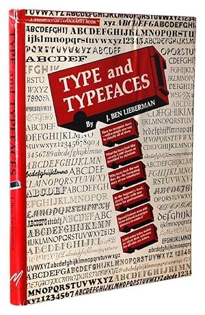 Seller image for TYPE AND TYPEFACES for sale by Oak Knoll Books, ABAA, ILAB