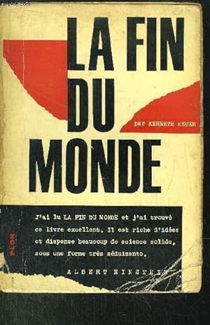 Bild des Verkufers fr LA FIN DU MONDE - ENQUETE SCIENTIFIQUE SUR L'APOCALYPSE DE NOTRE TEMPS zum Verkauf von Le-Livre