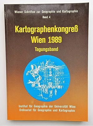 Immagine del venditore per Kartographenkongre Wien 1989, zugleich 38. Deutscher Kartographentag. Tagungsband. venduto da Der Buchfreund