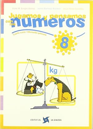 Bild des Verkufers fr 8.jugamos y pensamos con numeros (3o-4o.primaria) zum Verkauf von Imosver