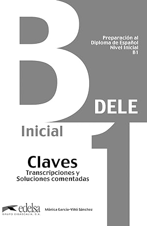 Seller image for preparacion d.e.l.e (b1)./(diploma de espaol).claves for sale by Imosver