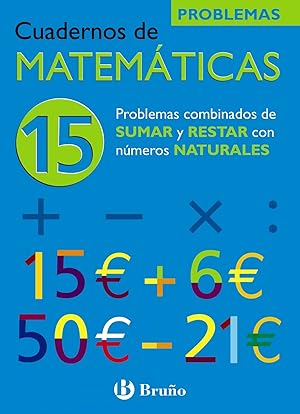 Imagen del vendedor de (n)/cuad.matematicas 15.(probl.sumas y restas n naturales) a la venta por Imosver