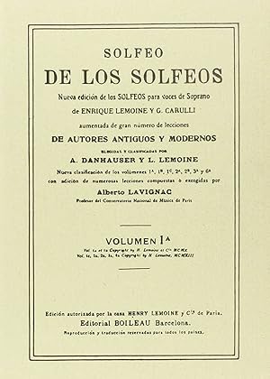 Seller image for Solfeo de los solfeos 1A for sale by Imosver