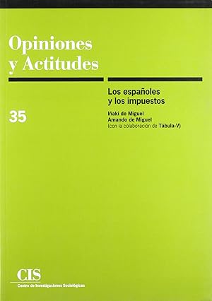 Imagen del vendedor de Opiniones y act.35 espaoles e impuestos a la venta por Imosver