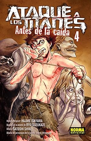 Seller image for ANTES DE LA CADA Ataque a los titanes 4 for sale by Imosver