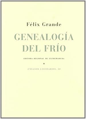 Imagen del vendedor de Genealogia del frio a la venta por Imosver