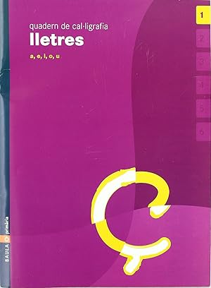 Imagen del vendedor de (cat).(05).1.quad.cal ligrafia lletres (3anys)/(a-e-i-o-u) a la venta por Imosver