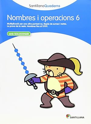 Imagen del vendedor de Nombres i operacions, Educacin Primaria. Quadern 6 a la venta por Imosver