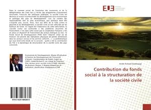 Seller image for Contribution du fonds social  la structuration de la socit civile for sale by AHA-BUCH GmbH