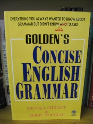 Bild des Verkufers fr Golden's Concise English Grammar zum Verkauf von PsychoBabel & Skoob Books