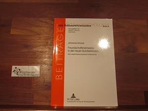 Imagen del vendedor de Freundschaftsnetzwerke in den neuen Bundeslndern : eine vergleichende empirische Untersuchung. a la venta por Antiquariat im Kaiserviertel | Wimbauer Buchversand