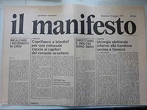 IL MANIFESTO Quotidiano Comunista - Coprifuoco a Istanbul per una colossale caccia ai rapitori de...