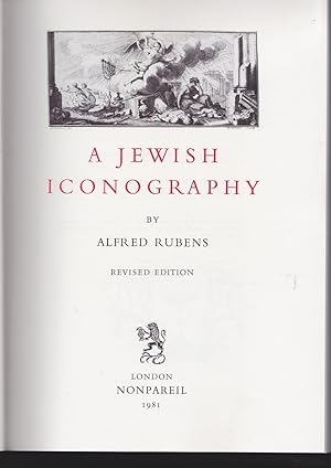 A Jewish Iconography + A Jewish Iconography, Supplementary Volume [SIGNED]