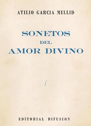 Immagine del venditore per SONETOS DEL AMOR DIVINO venduto da Librera Torren de Rueda