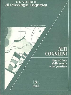 Seller image for Atti cognitivi for sale by Librodifaccia