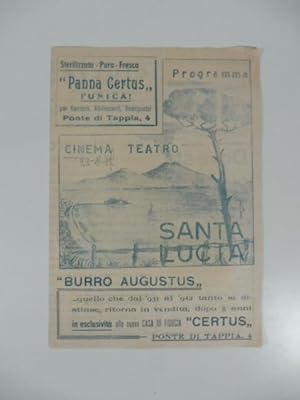 Programma Cinema Teatro Santa Lucia, Napoli