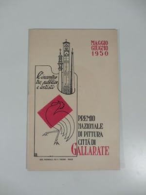 Maggio giugno 1950. Premio nazionale di pittura citta' di Gallarate