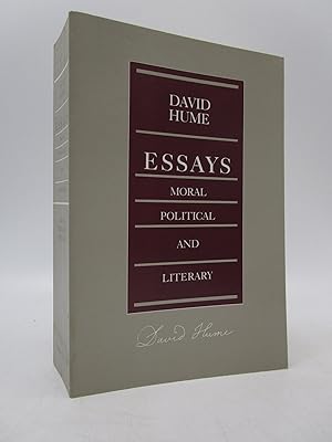 Image du vendeur pour Essays: Moral, Political, and Literary (First Edition) mis en vente par Shelley and Son Books (IOBA)