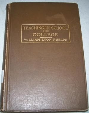 Seller image for Teaching in School and College for sale by Easy Chair Books