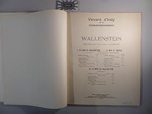 Bild des Verkufers fr Wallenstein. Trilogie d apres le Poeme dramatique de Schiller. Op. 12. Band I-III. [3 Bnde, in einem Buch gebunden]. I.: Le camp de Wallenstein. II.: Max et Thecla. III.: La mort de Wallenstein. zum Verkauf von Druckwaren Antiquariat