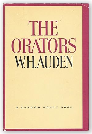 Bild des Verkufers fr The Orators: An English Study zum Verkauf von Lorne Bair Rare Books, ABAA