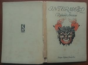 Bild des Verkufers fr Intermezzo. Eine brgerliche Komdie mit sinfonischen Zwischenspielen in zwei Aufzgen. zum Verkauf von buch-radel