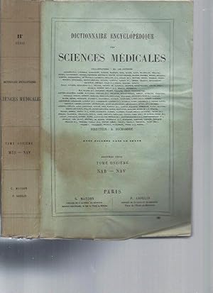 Dictionnaire Encyclopédique des Sciences Médicales (avec figures dans le texte) - 2ème série / To...