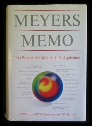 Bild des Verkufers fr Meyers Memo Das Wissen der Welt nach Sachgebieten zum Verkauf von ANTIQUARIAT Franke BRUDDENBOOKS