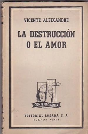 Imagen del vendedor de La destruccin o el amor a la venta por LIBRERA GULLIVER