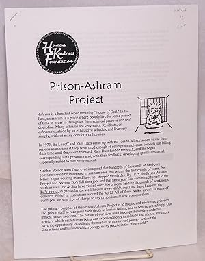 Bild des Verkufers fr Prison-Ashram Foundation zum Verkauf von Bolerium Books Inc.