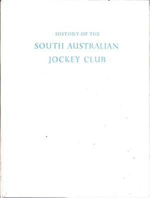 History of the South Australian Jockey Club