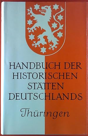 Seller image for Handbuch der historischen Sttten Deutschlands. NEUNTER BAND: Thringen for sale by biblion2