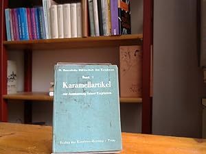 N. Besslichs Bibliothek des Konditors Band 1. Karamellartikel zur Ausstattung feiner Eisplatten.