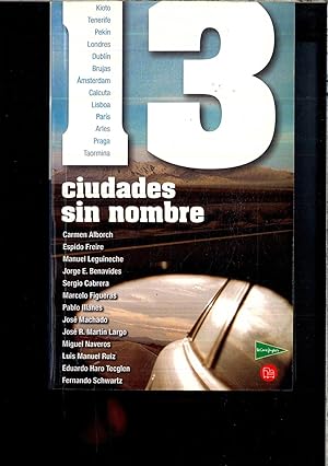 Bild des Verkufers fr 13 Ciudades Sin Nombre zum Verkauf von Papel y Letras