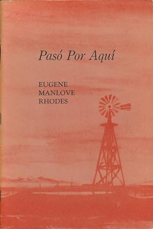 Seller image for Paso Por Aqui for sale by Good Books In The Woods