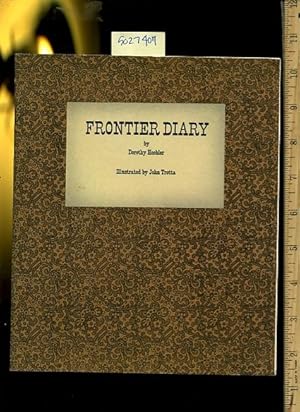 Seller image for Frontier Diary [Pictorial Children's Reader, Learning to Read, Skill building] for sale by GREAT PACIFIC BOOKS