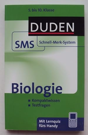 Bild des Verkufers fr Duden Schnell-Merk-System: Biologie. 5. bis 10. Klasse. zum Verkauf von Der Buchfreund