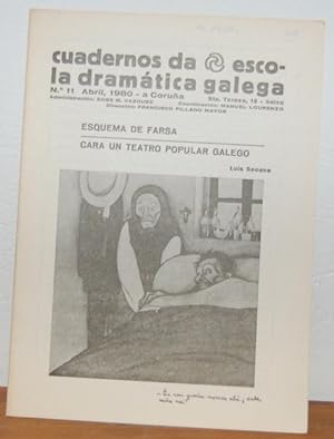 Imagen del vendedor de CUADERNOS DA ESCOLA DRAMTICA GALEGA, N. 11, Abril, 1980: ESQUEMA DE FARSA / CARA UN TEATRO GALEGO a la venta por EL RINCN ESCRITO