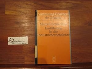 Imagen del vendedor de Einf�hrung in die Industriebetriebslehre. von a la venta por Antiquariat im Kaiserviertel | Wimbauer Buchversand