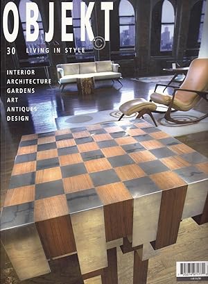 Immagine del venditore per Objekt 30 -(2005)- Living in Style Interior Architecture Gardens Art Antiques Design DS venduto da Charles Lewis Best Booksellers