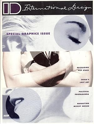 Immagine del venditore per ID Magazine of International Design Volume 36, No. 2, March April 1991. "Special Graphics Issue." DS venduto da Charles Lewis Best Booksellers