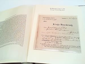 Bild des Verkufers fr Befhigungs-Zeugnis 1895 und Kriegs-Beorderung 1911. zum Verkauf von Antiquariat Ehbrecht - Preis inkl. MwSt.