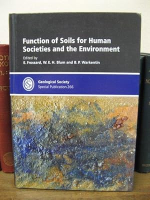 Function of Soils for Human Societies and the Environment (Geological Society Special Publication...