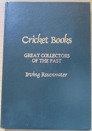 Cricket Books: Great Collectors of The Past