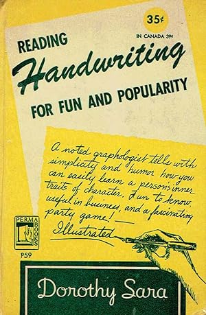 Reading Handwriting for Fun and Popularity
