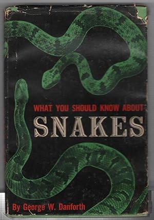 Imagen del vendedor de What You Should Know About Snakes a la venta por Recycled Books & Music