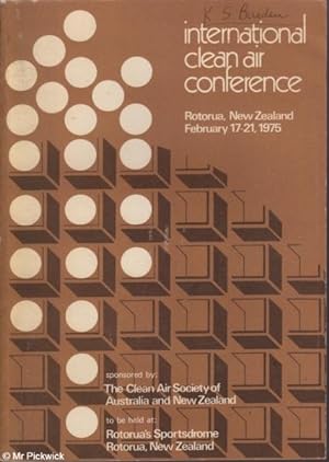 Seller image for International Clean Air Conference Rotorua, New Zealand February 17-21, 1975 Vol 2 for sale by Mr Pickwick's Fine Old Books